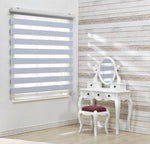 DUO SHADES BLACKOUT (Color Gris Silver) - Cortinas Duo Shades